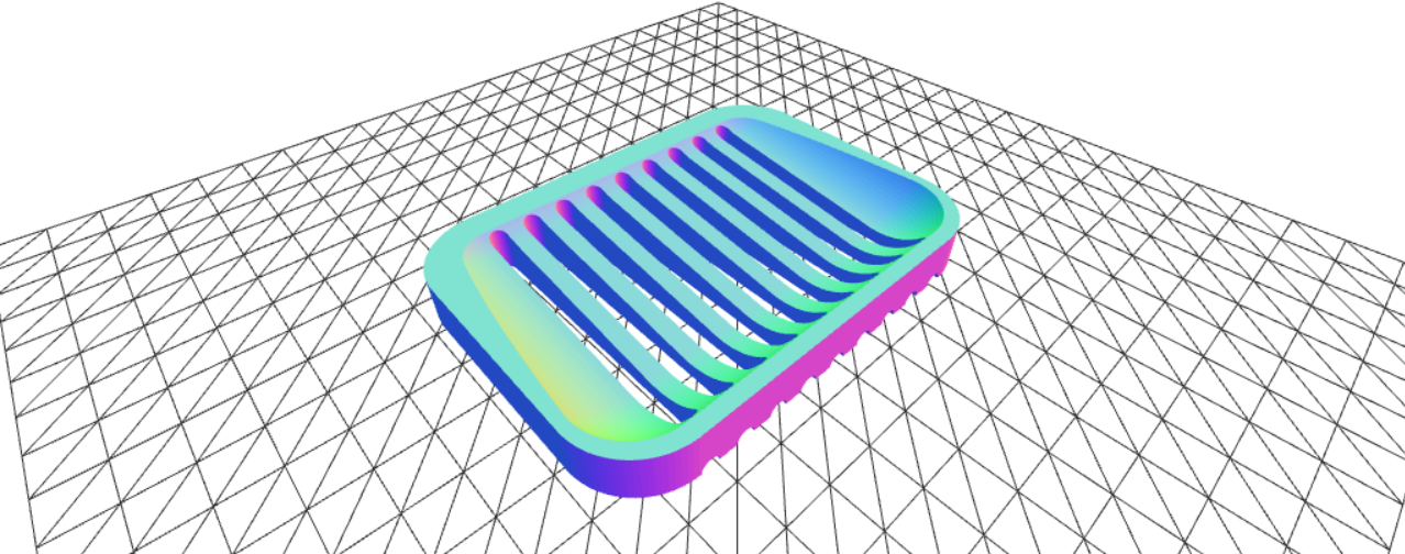 Screenshot of Soap Dish Design